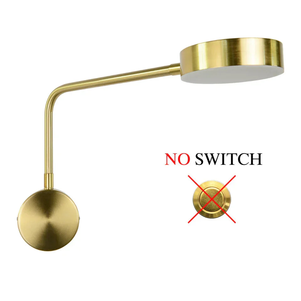 NordicGlow - Adjustable LED Wall Lamp for Modern Interior Bowlift