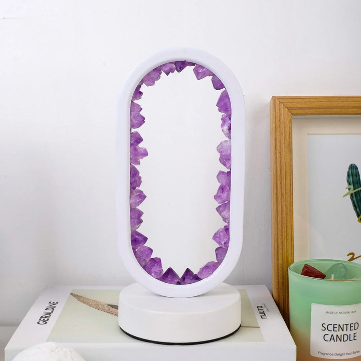 Améthystique – Elegant Natural Crystal Lighting Bowlift