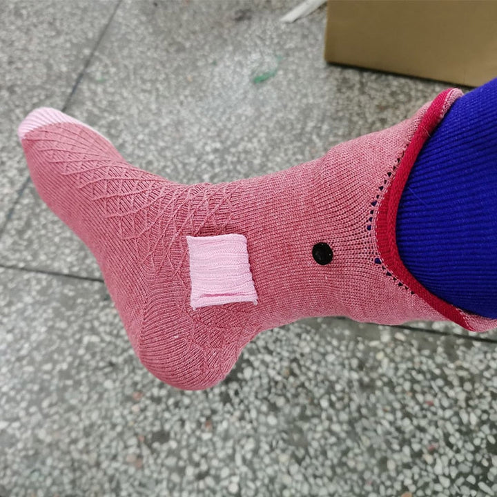 BowLift | Crocodile Bite Knitted Socks