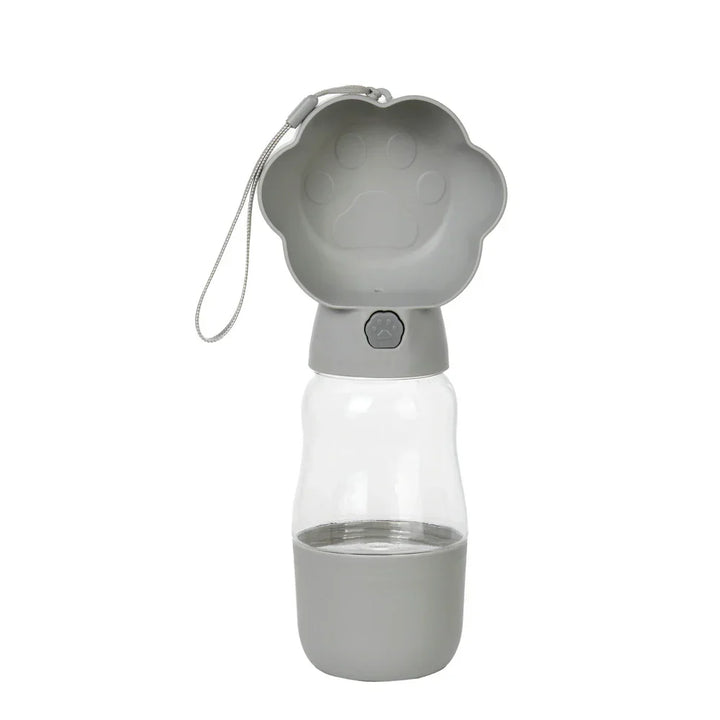 BowLift | Droppa DuoBottle Drink Bottle | 2-in-1 Water & Food Dispenser for Dogs & Cats | Leaksproof & Portable | 380 ml / 530 ml