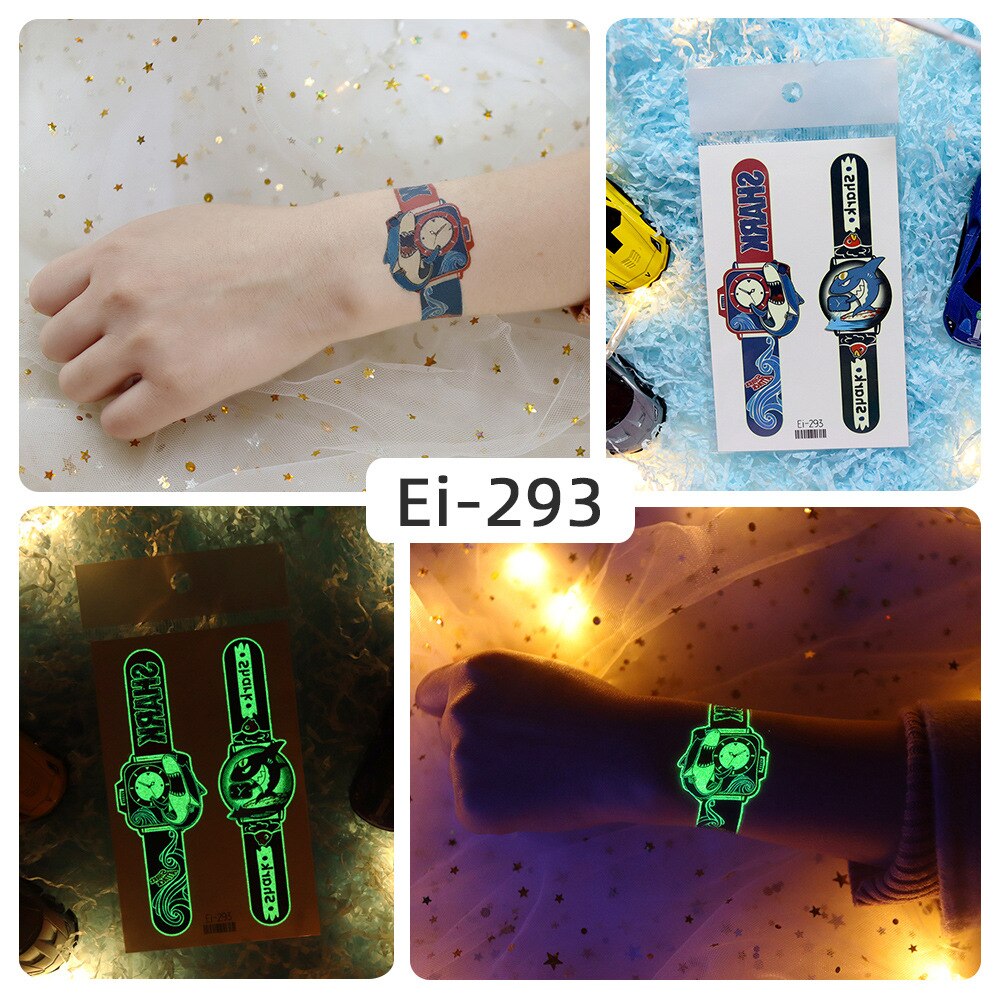BowLift | Luminous Temporary Tattoo Watch Sticker