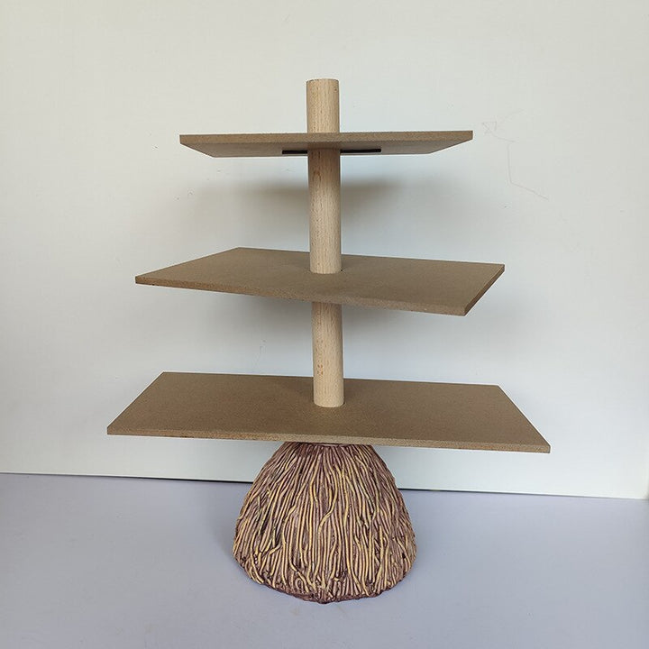 BowLift | 3-Tiered Witch Broom Shape Stand