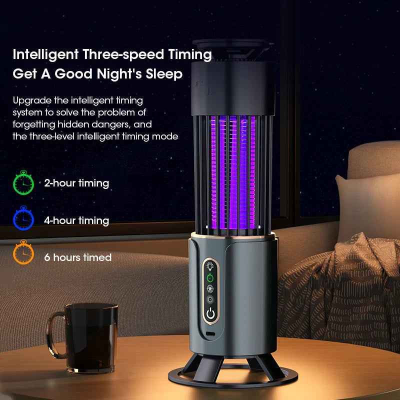 BowLift | Zentora Mosquito Lamp | USB-powered & Quiet | Chemical-free with Night Light Function