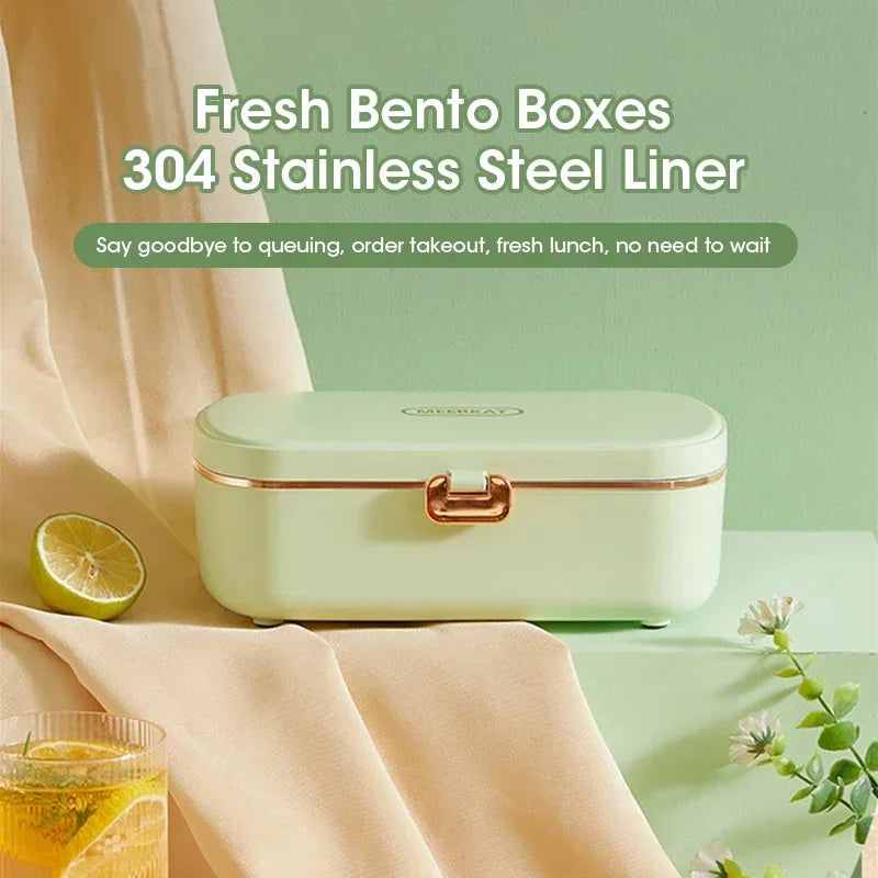 BowLift | 900ml Portable Electric Lunch Box Food Warmer with Steaming Function – HeatMate