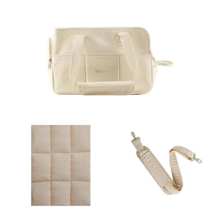 BowLift | LuxCarry - Stylish Travel Bag & Pet Carrier for Small Dogs and Cats