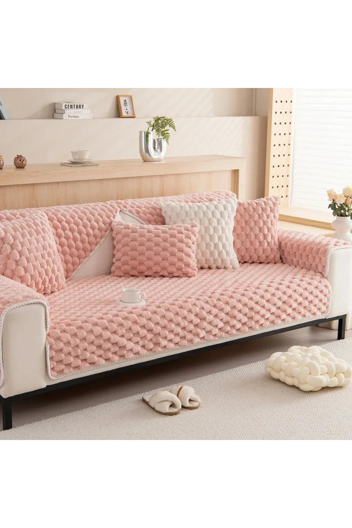 Velvet sofa cover | Bowlift