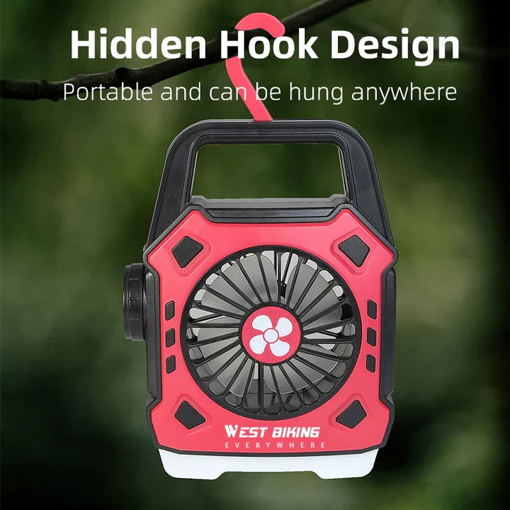 BowLift | Multifunctional Adventure Cooling Fan Light