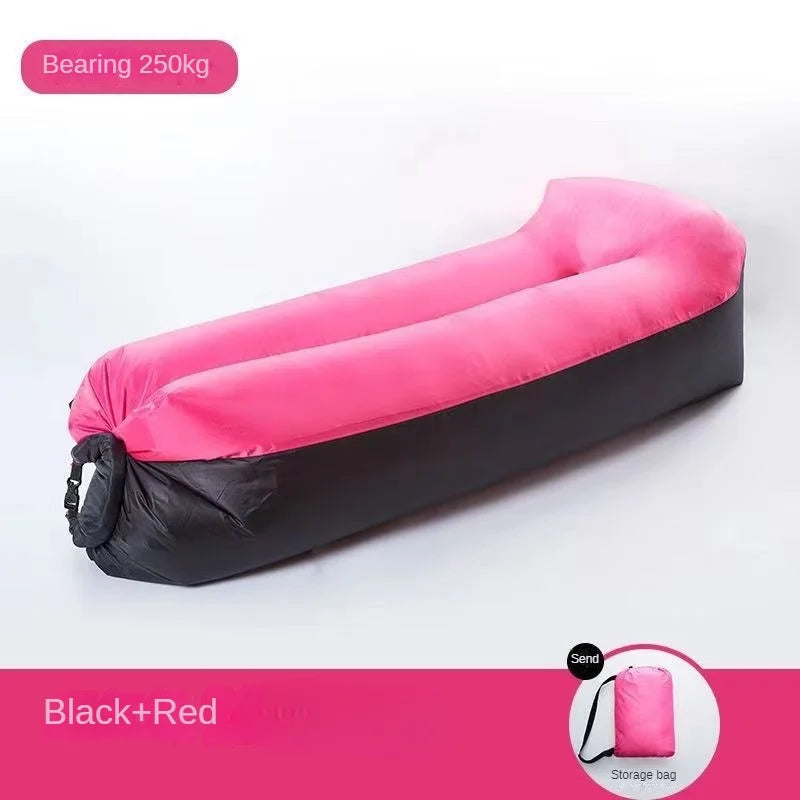 BowLift | Airvana Inflatable Sofa Outdoor | Portable Air Couch for Camping & Beach | With Headrest & 30h Durability