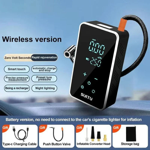BowLift | Portable Electric Air Pump with Touchscreen
