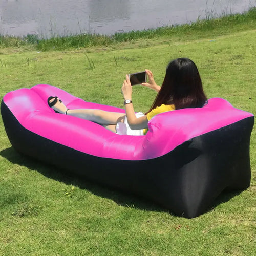 BowLift | Portable Inflatable Outdoor Air Sofa Bed Lounger