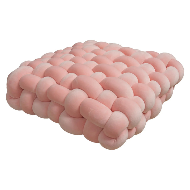 Chunky Woven Knot Cushion | Bowlift