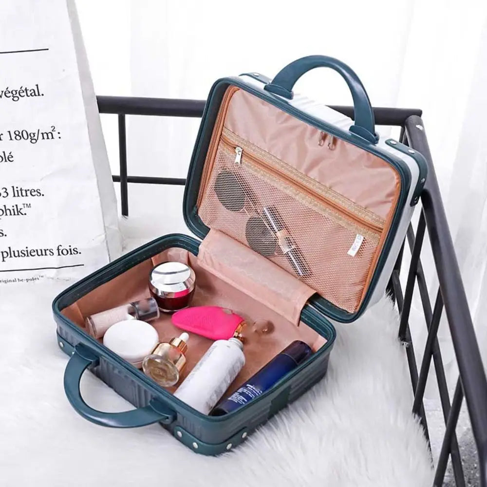 BowLift | Travellia Mini Cosmetic Case | Compact & Stylish | Hard Shell made of ABS+PC | Ideal for Travel & Make-up