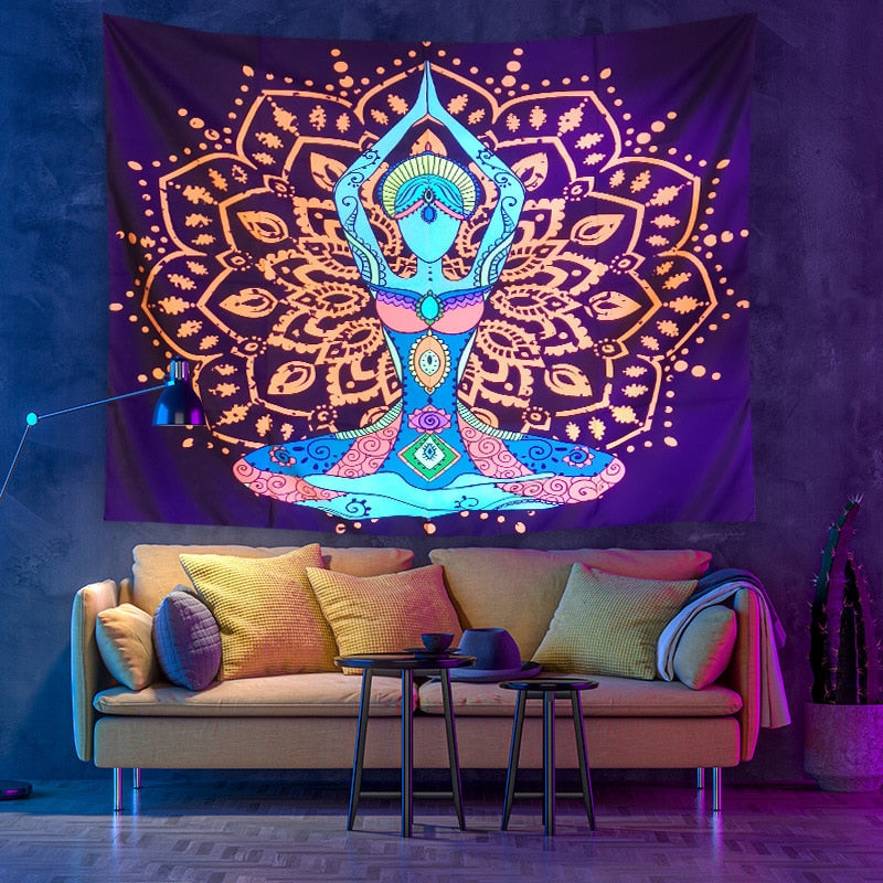 BowLift | Colorful Glowing Luminous Tapestry