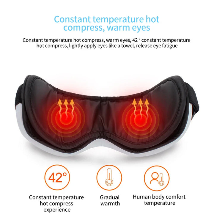 BowLift | Bluetooth Music Hot Compress Eye Massager