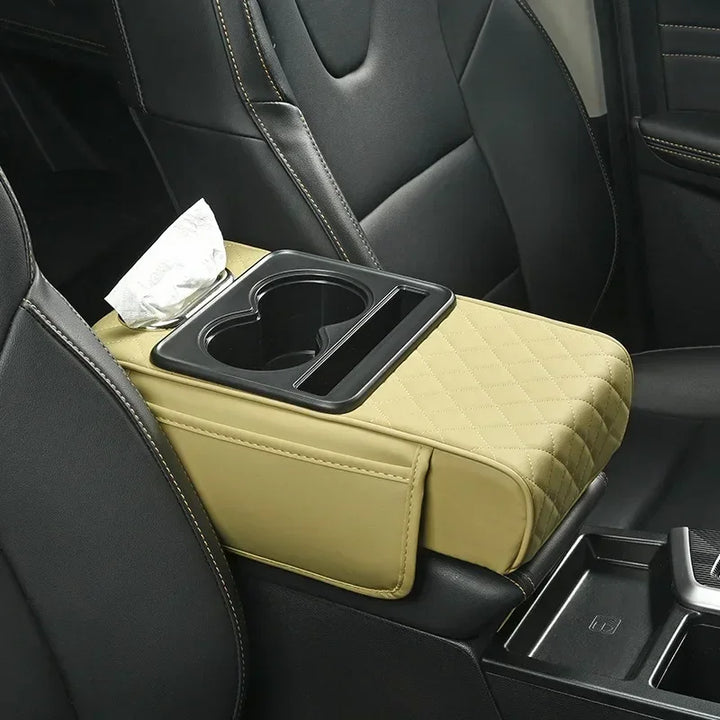 BowLift | Console Craft Multi-Pocket Car Armrest Pad