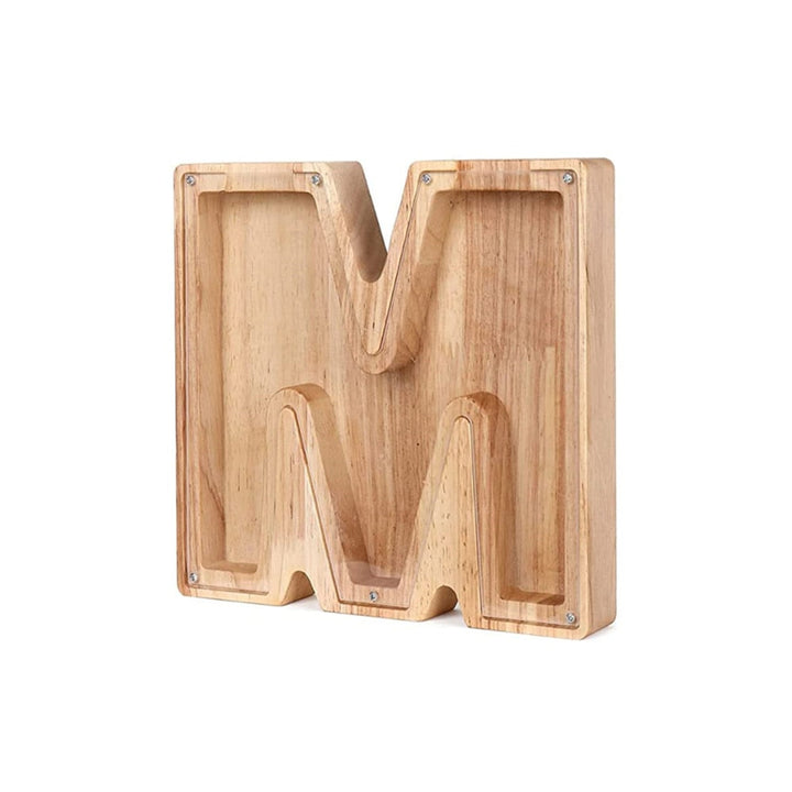 BowLift | Wooden Alphabet Piggy Bank - LetterSaver