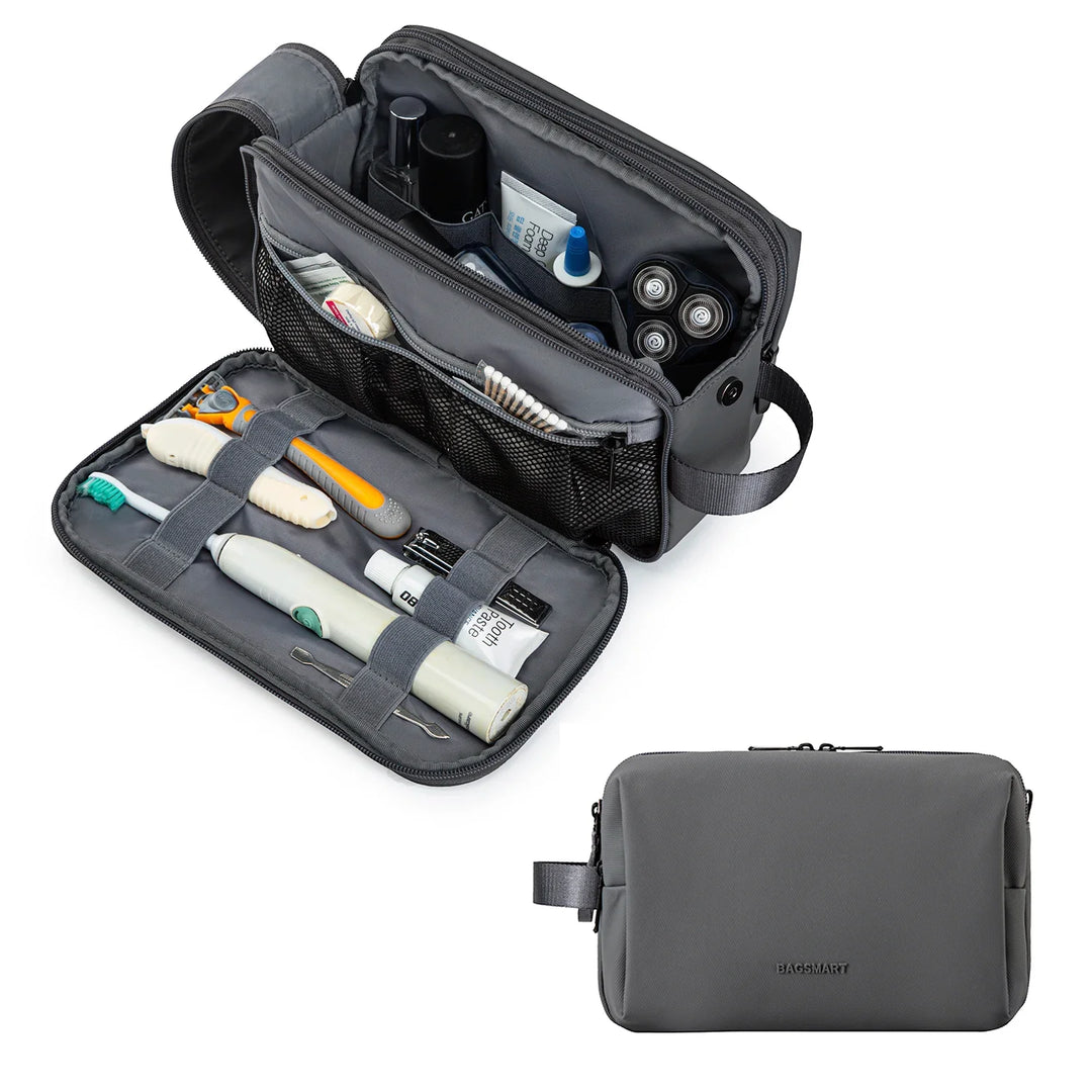 BowLift | Kosmetixo Waterproof Cosmetic Bag for Women & Men | Lightweight Toiletry Bag  | Travel Accessories for Toiletries & Make-up | Unisex Travel Organizer