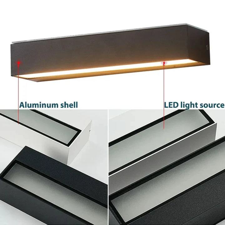 BowLift | Solar Wall Light Solavella | 16 LEDs | Super Bright & Waterproof | For Garden, Balcony & House Wall | Warm & Cool White