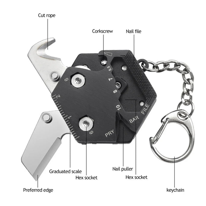 BowLift | Mini Keychain Multitool