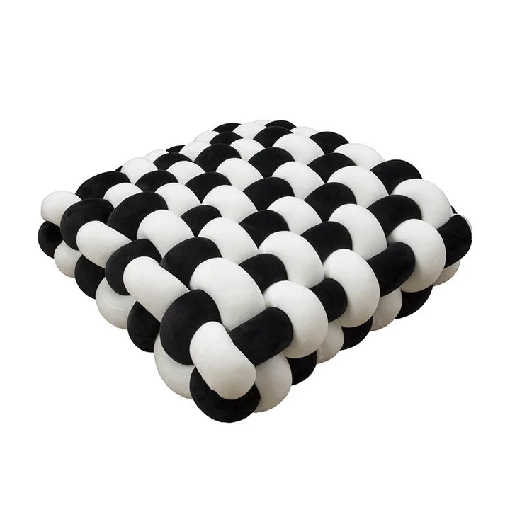 Chunky Woven Knot Cushion | Bowlift