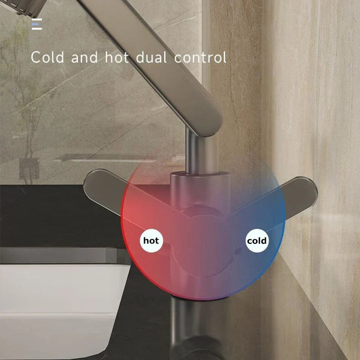 AquaFlex 360° Universal washbasin faucet Bowlift