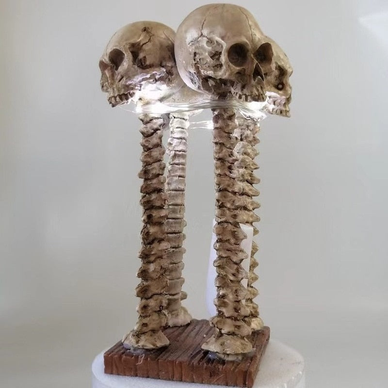 BowLift | Skeleton Skull Table Lamp