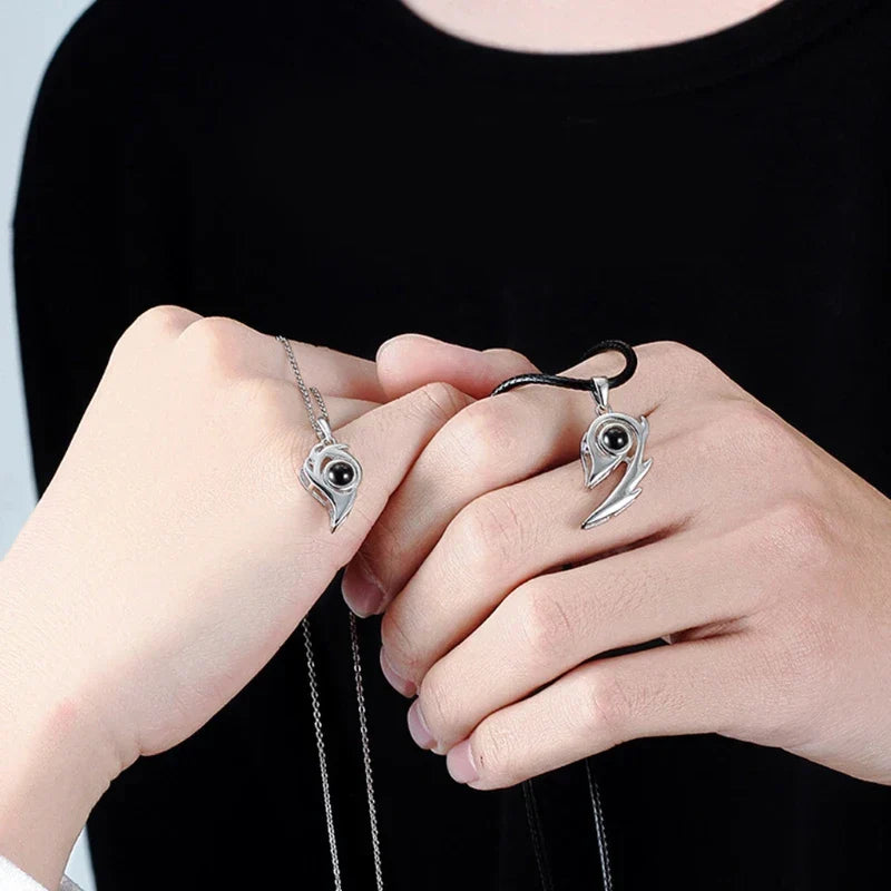 BowLift | Couple Love Pair Magnetic Necklace