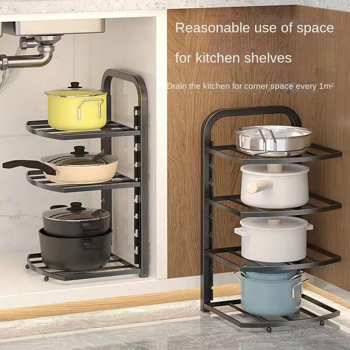 BowLift | Easy Stack Adjustable Multi-layer Corner Rack