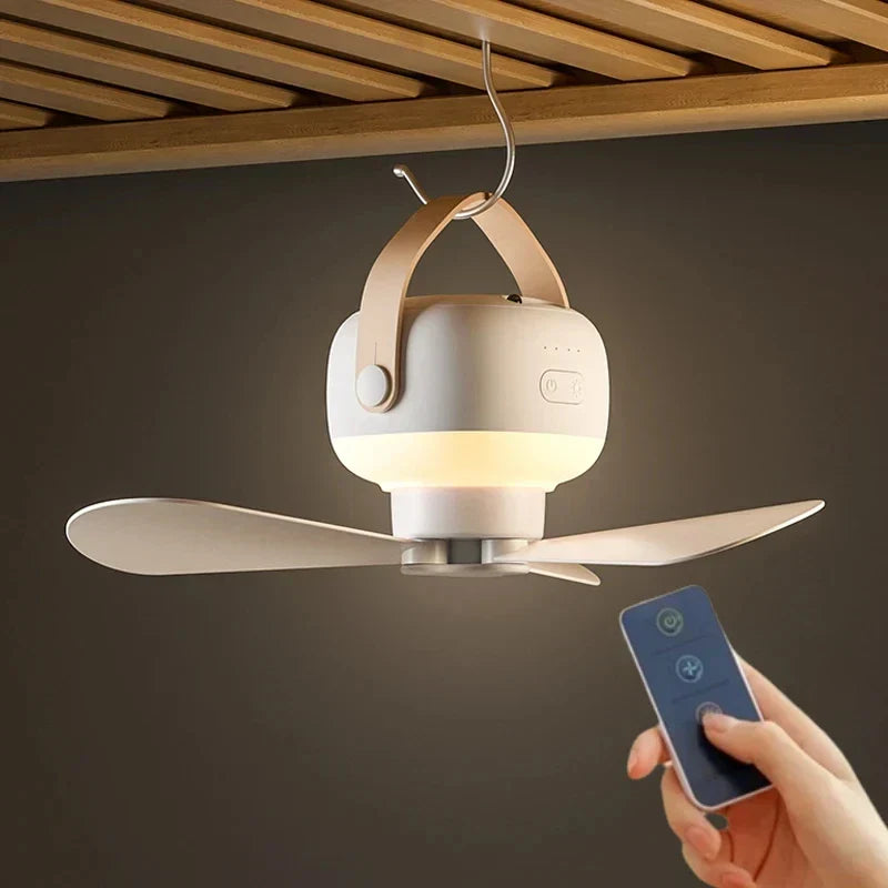Luxurious Ceiling Fan with LED Lighting | Silent Operation and Energy-Efficient Cooling for Living Room and Bedroom | Bowlift