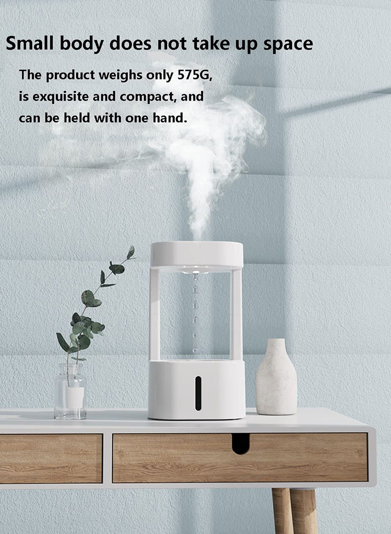 Anti-Gravity Waterfall Air Humidifier