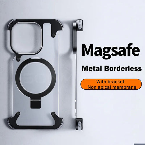 BowLift | Magnetic Shockproof Metal Bumper Magsafe iPhone Case