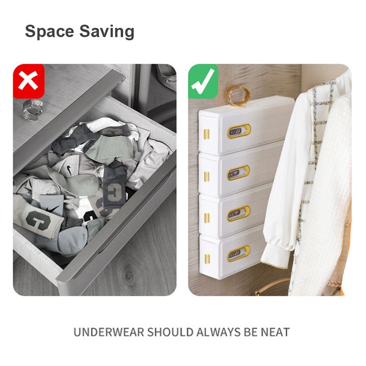 BowLift | Wall-Mounted Cabinet Cloth Organizer Drawer