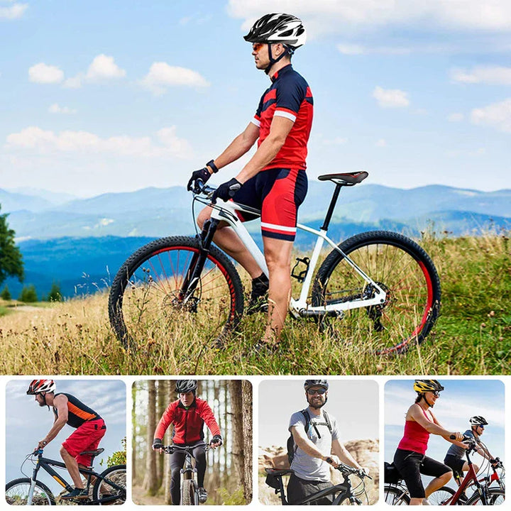 BowLift | Extra Soft Gel Bike Saddle – Comfortable Bike Seat with Hollow Design for MTB and Road Biking, Non-Slip Surface and Improved Airflow