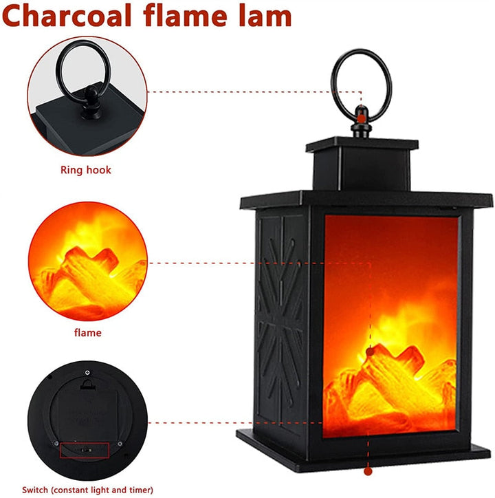 BowLift | Inferno Portable Fireplace Night Lamp