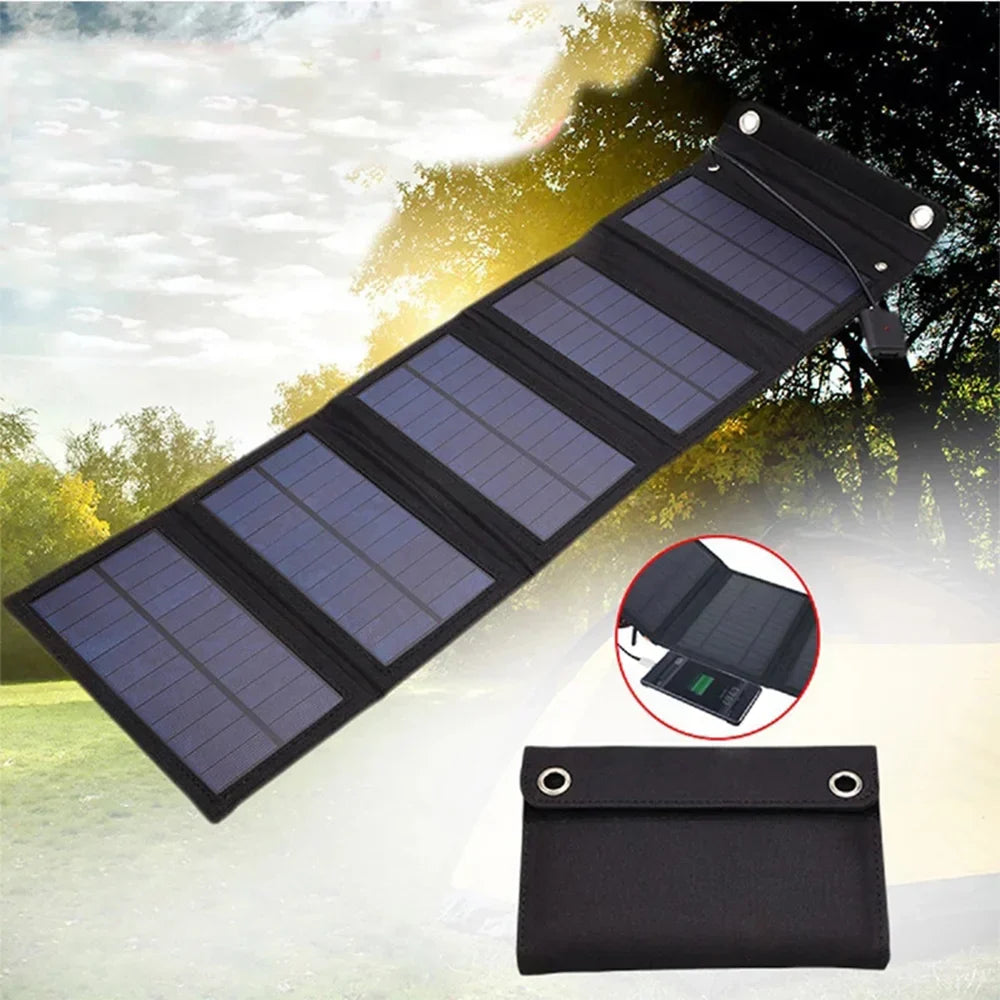 BowLift | Solariq FoldPanel 30 | Foldable Solar Panel | 30W USB | Waterproof & Mobile