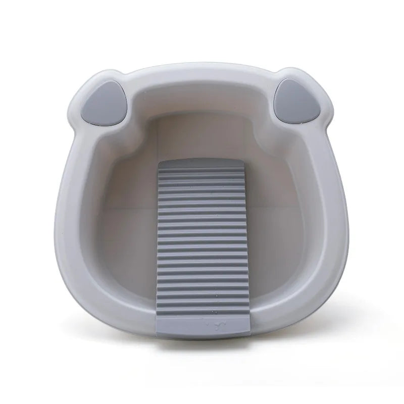 BowLift | Thickened Plastic Integrated Washboard Compact Washbasin