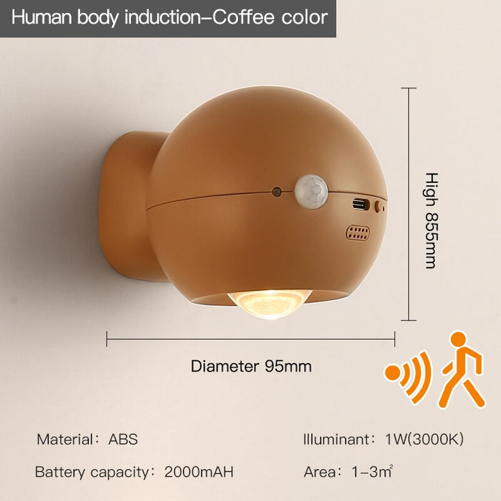 BowLift | Eye Project Motion Sensor Rechargeable Wall Lamp