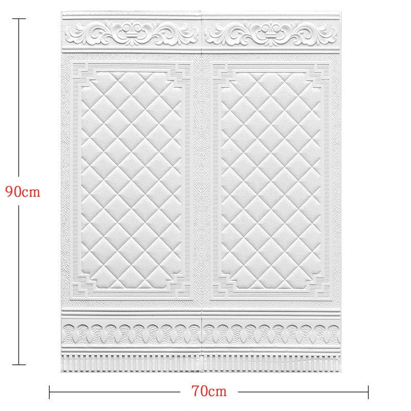 BowLift | 3D Self-Adhesive Antique Accent Wall Sticker