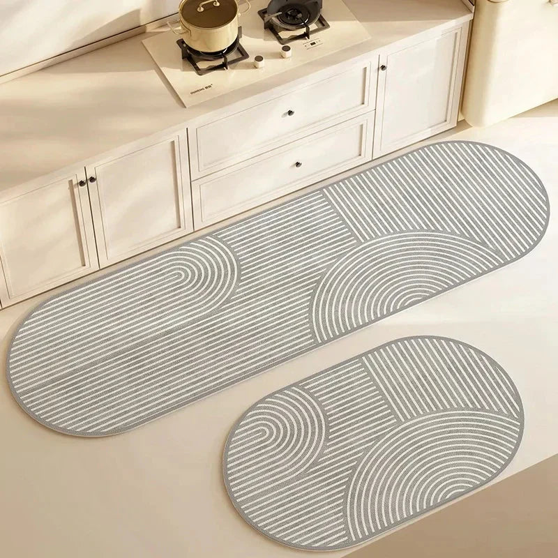 FreshStep – Luxury Non-Slip Kitchen Mat for Style Bowlift