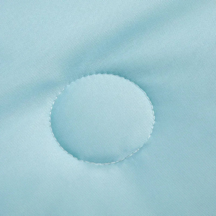 Air Condition Summer Comforter — Pure Color Ice Silk Cooling Blanket, Lightweight & Smooth Twin/King Size Quilt | Bowlift