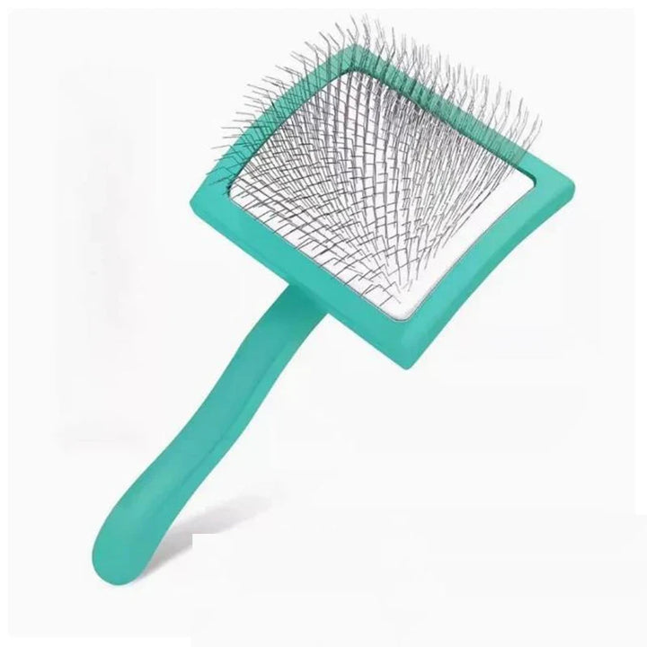 BowLift | Natural Fur Care Brush ProRake | Manual Hair Removal Brush with Wooden Handle | Reusable & Durable | 21×10 cm