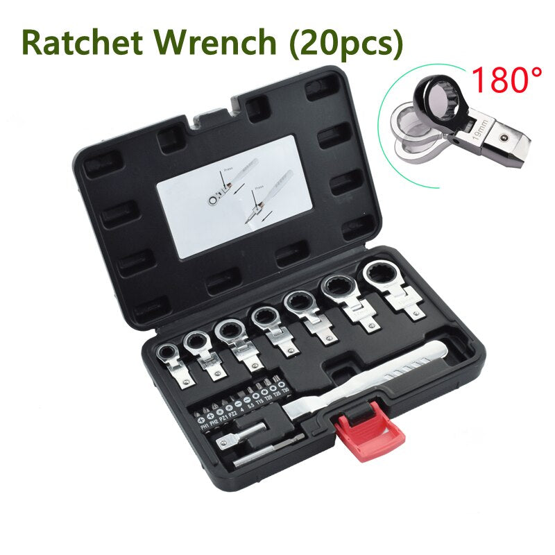 BowLift | Universal Hexagon Ratchet Tool Set