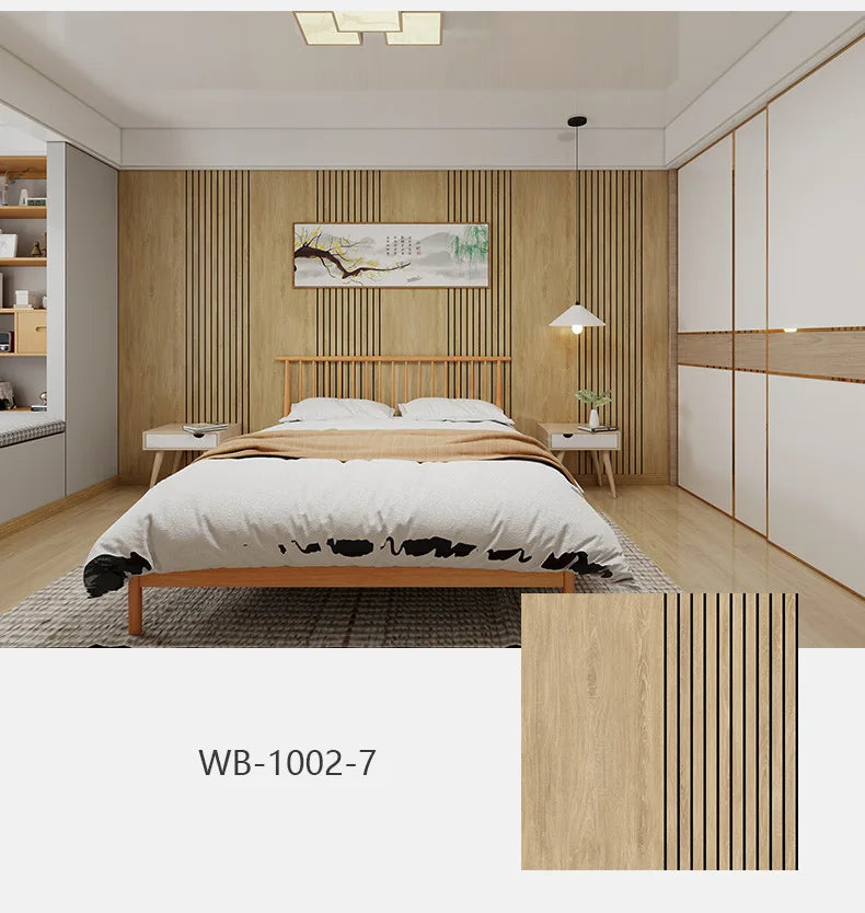 BowLift | 3D Wall Panels Wood Pattern Self-adhesive Decorative