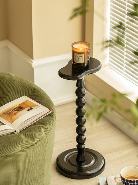 BowLift | Medieval Time Solid Wood Mini Coffee Table