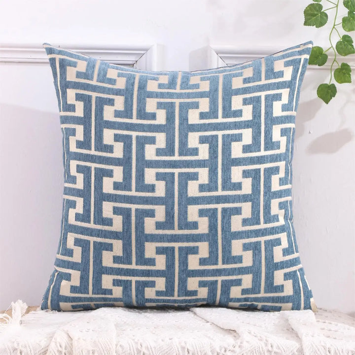 BowLift | Serenité Luxe Cushion Cover - Striped Cushion Cover for a Warm Home