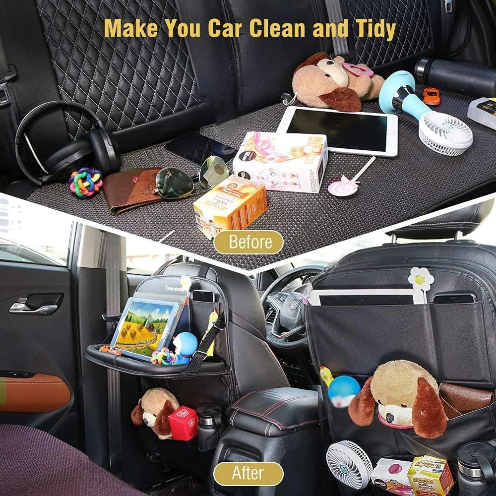 BowLift | Multifunctional Car Seat Back Organizer