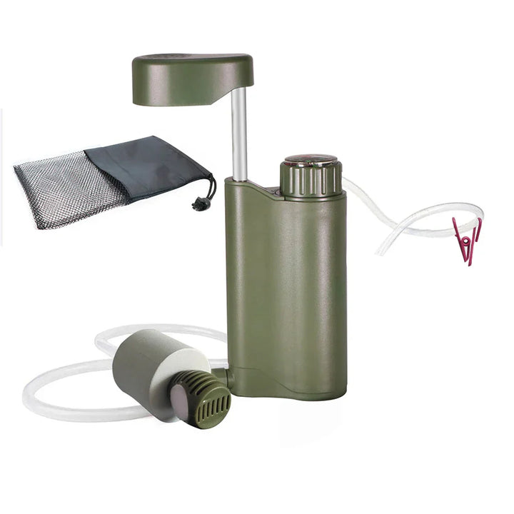 AquaSure - Hoogwaardig Outdoor Waterfilter voor Schoon Drinkwater Bowlift