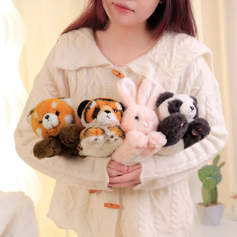 BowLift | Mini Plush Animals Snap Cute Wristband