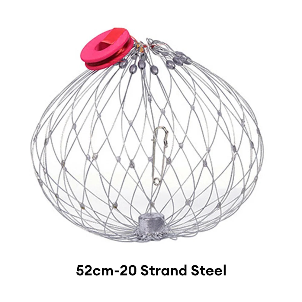 BowLift | Collapsible Easy Open Trap Steel Fishing Net
