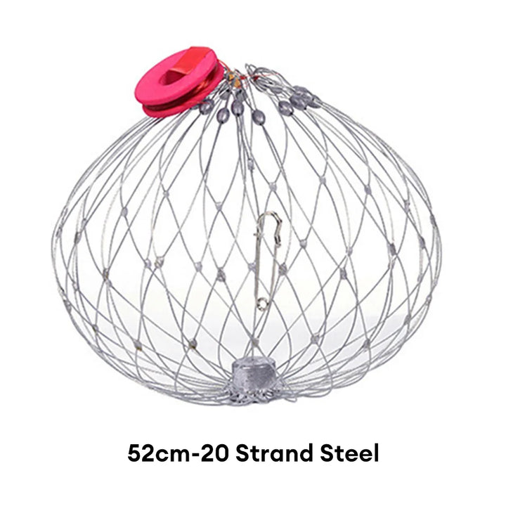 BowLift | Collapsible Easy Open Trap Steel Fishing Net